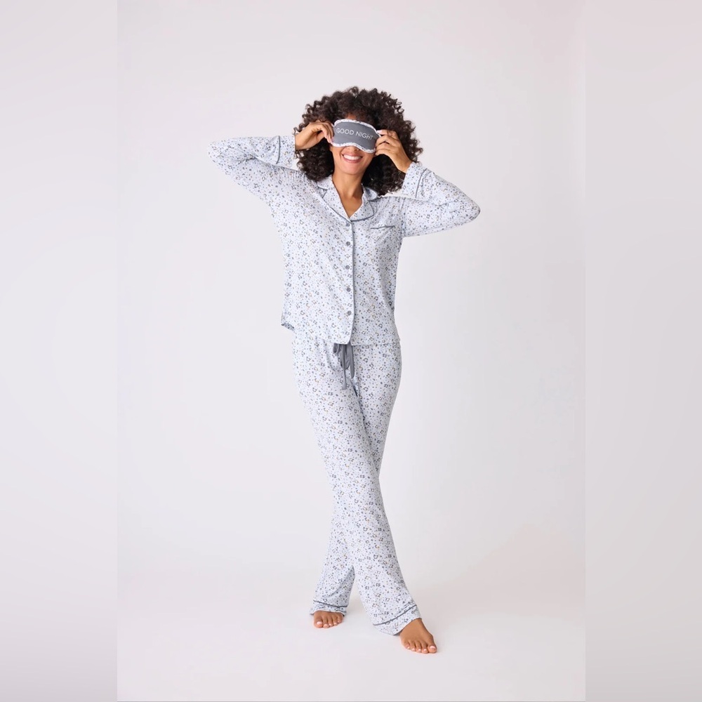 P.J. Salvage Blue Modal Pajama Set Intimates & Sleepwear